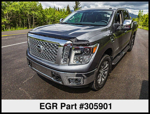 EGR 16+ Nissan Titan XD Superguard Hood Shield (305901) - 305901