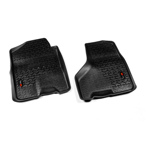 Rugged Ridge Floor Liner Front Black 2009-2011 Dodge Ram 1500 / 2500 / 3500 Crew Cab - 82903.04