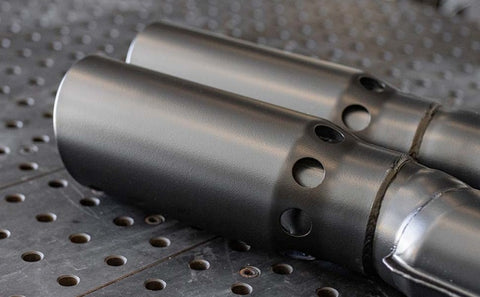 MagnaFlow 07-10 Dodge 2500/3500 409 SS DPF Back 5in Single Exit Exhaust- Black - 17069