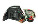 ANZO 1999-2001 BMW 3 Series E46 LED Taillights Red/Smoke 2pc - 321127