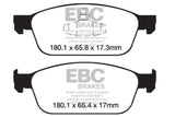 EBC 12+ Ford Focus 2.0 Turbo ST Greenstuff Front Brake Pads - DP22145