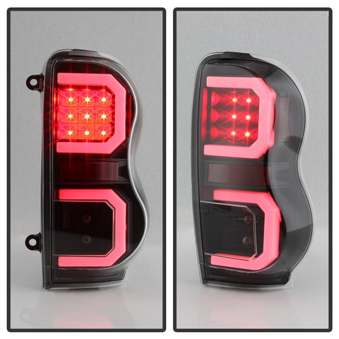 Spyder 04-09 Dodge Durango LED Tail Lights - Black ALT-YD-DDU04-LED-BK - 5086532