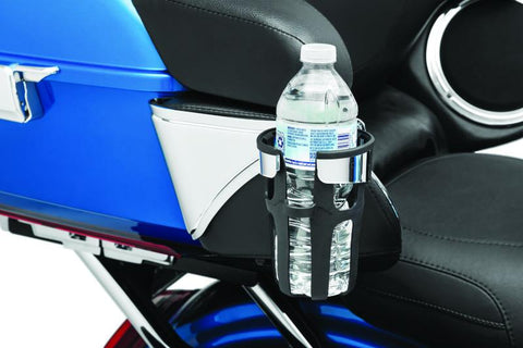 Kuryakyn Reflex Drink Holder Right Side HD Touring Passenger Mount 14 and Up Chrome - 6486