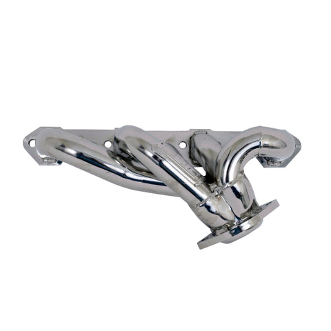 BBK 87-95 Ford F150 Truck 5.0 302 Shorty Unequal Length Exhaust Headers - 1-5/8 Silver Ceramic - 35100