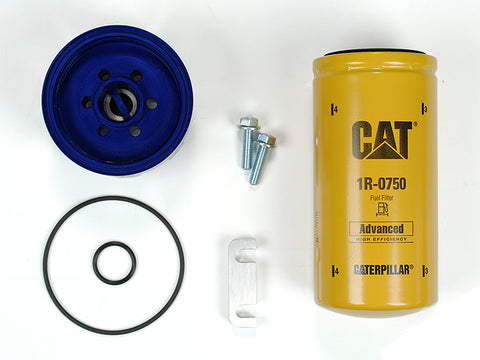 Sinister Diesel 01-15 Chevy Duramax CAT Filter Adapter - SD-CAT-DMAX
