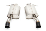 Dinan 07-13 BMW 335i/335is/335xi (E92/E93) Free Flow Axleback Exhaust System - Black Tips - D660-0011-BLK