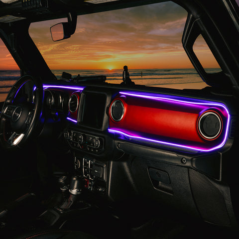 ORACLE Lighting Jeep Wrangler JL / Gladiator JT ColorSHIFT Fiber Optic LED Interior Kit - 4236-333