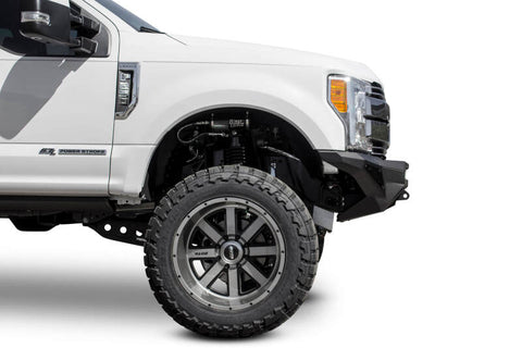 Addictive Desert Designs 17-18 Ford F-250 Super Duty Stealth Fighter Front Bumper w/ Winch Mounts - F161202860103