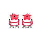 Power Stop 94-01 Acura Integra Front Red Calipers w/Brackets - Pair - S1734