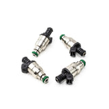 DeatschWerks Universal 1800cc Low Impedance 14mm Upper Injector - Set of 4 - 42M-14-1800-4