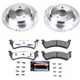 Power Stop 93-98 Jeep Grand Cherokee Rear Z36 Truck & Tow Brake Kit - K2131-36