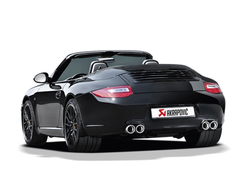 Akrapovic 08-12 Porsche 911 Carrera S/4/4S/GTS Slip-On Race Line (Titanium) w/ Titanium Tips - S-PO997CA-RT