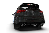 Rally Armor 22-25 VW MK8 Golf GTI/R Red UR Mud Flap w/White Logo - MF80-UR-RD/WH