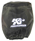 K&N PreCharger Air Filter Wrap Round Straight Black 5in ID x 6in Height - RU-3480PK