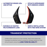Form Lighting 2018 Wrangler JL LED Fender Lights (Pair) - FL0037