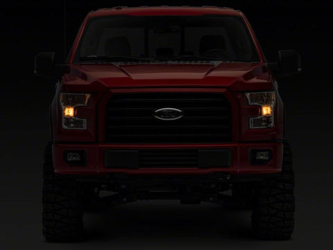 Raxiom 15-17 Ford F-150 Axial OEM Style Rep Headlights- Chrome Housing (Clear Lens) - T551345