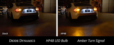 Diode Dynamics 7443 LED Bulb HP48 LED - Amber (Single) - DD0111S