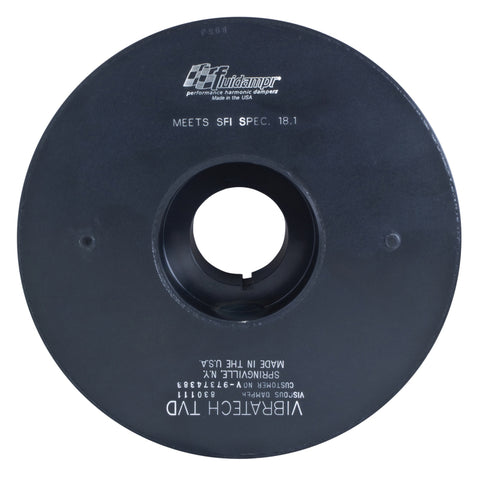 Fluidampr 6.6L GM Duramax 2006-2008 Steel Externally Balanced Damper - 830111