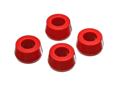 Energy Suspension Shock Bushing Set - Red - 9.8142R