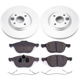 Power Stop 2018 Ford EcoSport Front Z17 Evolution Geomet Coated Brake Kit - CRK7884
