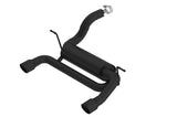 Borla 18-19 Jeep Wrangler JL/JLU 2.0L 4Cyl 2DR/4DR Touring Axle Back Exhaust w/ 3.5in Tips - Black - 11962CB