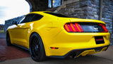 Corsa 2015 Ford Mustang GT 5.0 3in Axle Back Exhaust, Black Dual 4.5in Tip *Sport* - 14326BLK