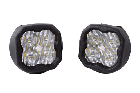 Diode Dynamics SS3 LED Pod Max Type GM Kit - White SAE Fog - DD6690