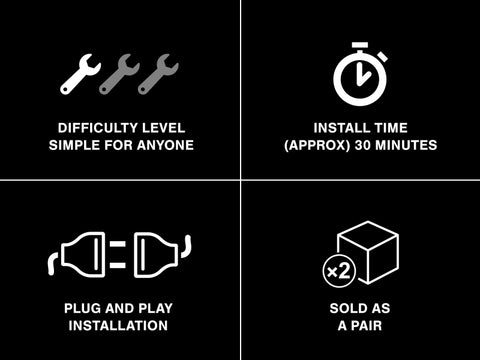 Raxiom 15-22 Ford Mustang Halo LED Tail Lights - Gloss Black Housing (Smoked Lens) - 393827