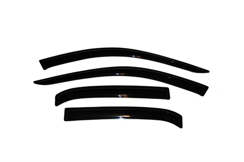 AVS 03-07 Honda Accord Ventvisor Outside Mount Window Deflectors 4pc - Smoke - 94943