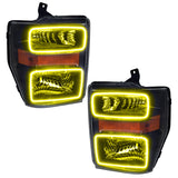 Oracle 08-10 Ford F250/350 LED HL - Black - ColorSHIFT w/ 2.0 Controller - 7190-333