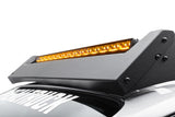 Go Rhino Xplor Blackout Combo Series Sgl Row LED Light Bar w/Amber (Side/Track Mount) 39.5in. - Blk - 754004012CSS