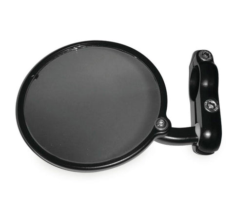 CRG Hindsight 3 in. Round Bar-End Mirror Left - Black - HS-100-L