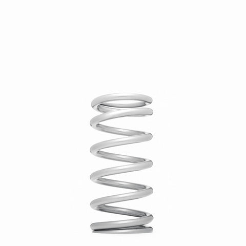 QA1 2-1/2in ID High Travel Spring - 7in Length x 850lbs/in - Silver Powder Coated - 7HT850