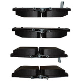 R1 01-10 Dodge Neon Front Semi Met Brake Pads - 2311-0841-00