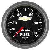 Autometer Performance Parts 52mm 0-100psi Fuel Pressure COPO Camaro Gauge Pack - 880449
