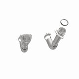 MagnaFlow 66-72 Chevy C10 Pickup V8 2-Piece Front Exhuast Pipe Kit (2in Tubing/Clamps/Inlet Flanges) - 15380