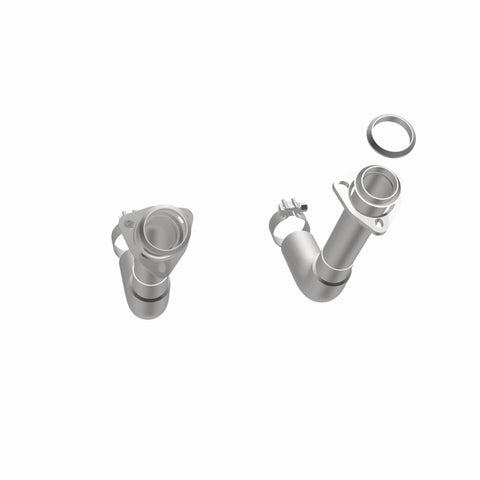 MagnaFlow 66-72 Chevy C10 Pickup V8 2-Piece Front Exhuast Pipe Kit (2in Tubing/Clamps/Inlet Flanges) - 15380