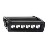 Westin B-FORCE LED Light Bar Single Row 6 inch Flood w/5W Cree - Black - 09-12211-6F