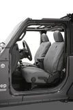 Bestop 18-26 Jeep Wrangler JL 2-Door Front Seat Covers (Charcoal) - 29293-09