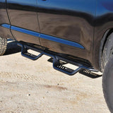 Westin 07-21 Toyota Tundra Double Cab Outlaw Nerf Step Bars - Textured Black - 20-13245