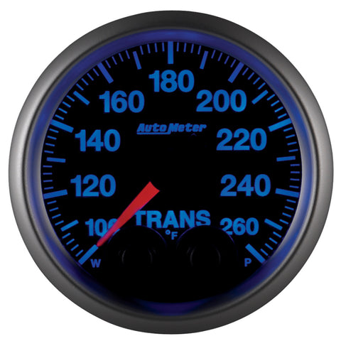 Autometer Elite 52mm 100-260 Degrees F Trans Temperature Peak and Warn Gauge w/ Electronic Control - 5658