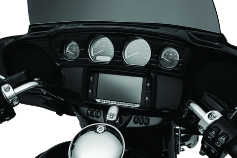 Kuryakyn Switch Panel Acccent 14-Up Touring Models Gloss Black - 7278