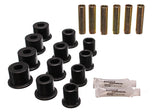 Energy Suspension Rear Spring Bushings - Black - 4.2134G
