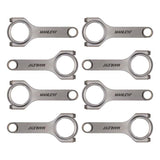 Manley Chevy Small Block 6.125in H Beam w/ ARP 2000 Connecting Rods - Set of 8 - 14053R-8