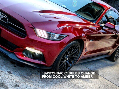 Raxiom 15-17 Ford Mustang Axial Series Switchback Turn Signal Conversion Kit - 390266