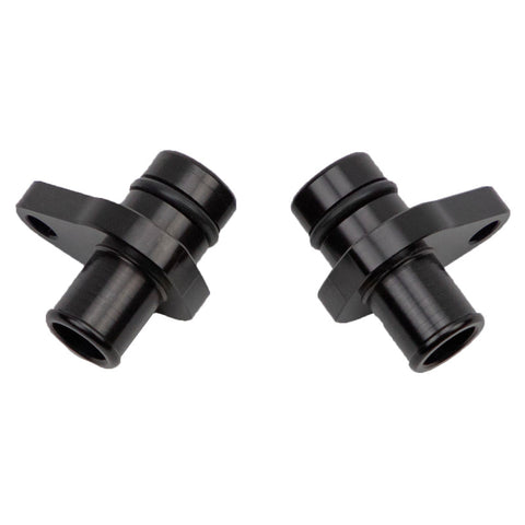 Wehrli 04.5-2010 Duramax LLY/LBZ/LMM Crankcase Vent (PCV) Fitting Kit - Billet Black Anodized - WCF100189