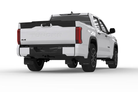 Rally Armor 22-26 Toyota Tundra Black UR Mud Flap w/White Logo - MF110-UR-BLK-WH