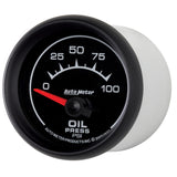 Autometer ES 52mm 100 PSI Short Sweep Electric Oil Pressure Gauge - 5927