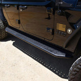 Westin 20-24 Jeep Gladiator Outlaw Running Board - Textured Black - 28-34165