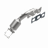 MagnaFlow OEM Grade Federal / EPA Compliant Manif Catalytic Converter 09-11 Hyundai Genesis V6 3.8L - 52778